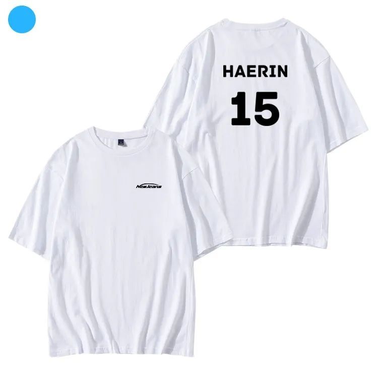 NEWJEANS Tシャツ 綿100% - 各種カラー
