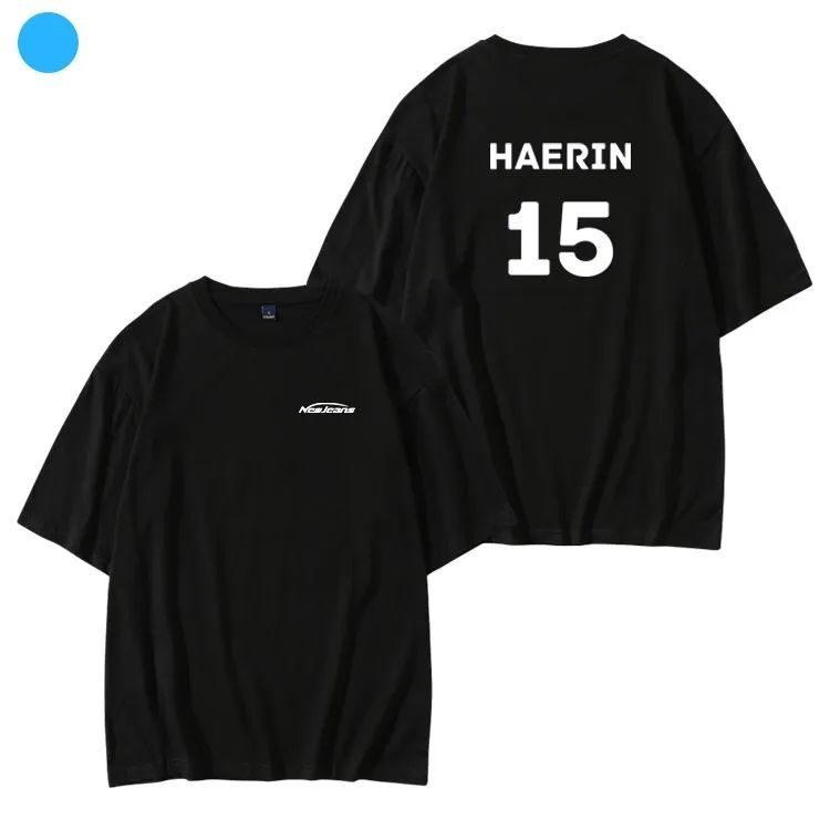 NEWJEANS Tシャツ 綿100% - 各種カラー