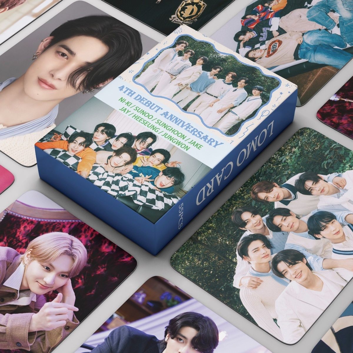 ENHYPEN 4周年記念フォトカード 55枚