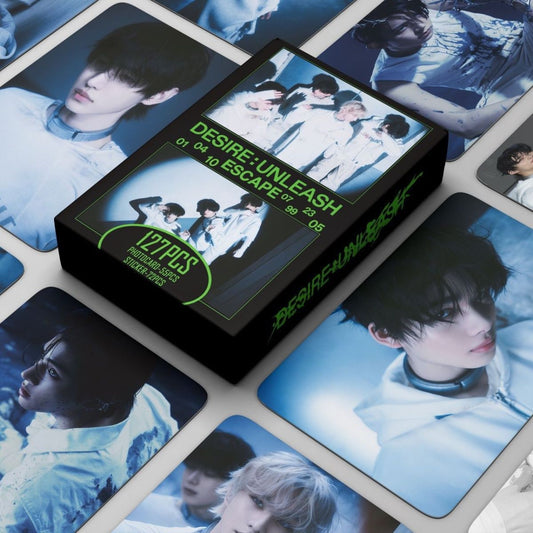 フォトカード ENHYPEN DESIRE UNLEASH 127枚 (フォトカード55枚 + ステッカー72枚)