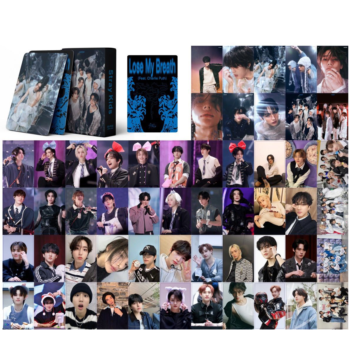 STRAY KIDS PHOTOCARDS DO IT, KARMA, ATE, HOP, GIANT, 5 STAR, MANIAC, MAXIDENT + VARIOUS OPTIONS!✨ (55 PCS)
