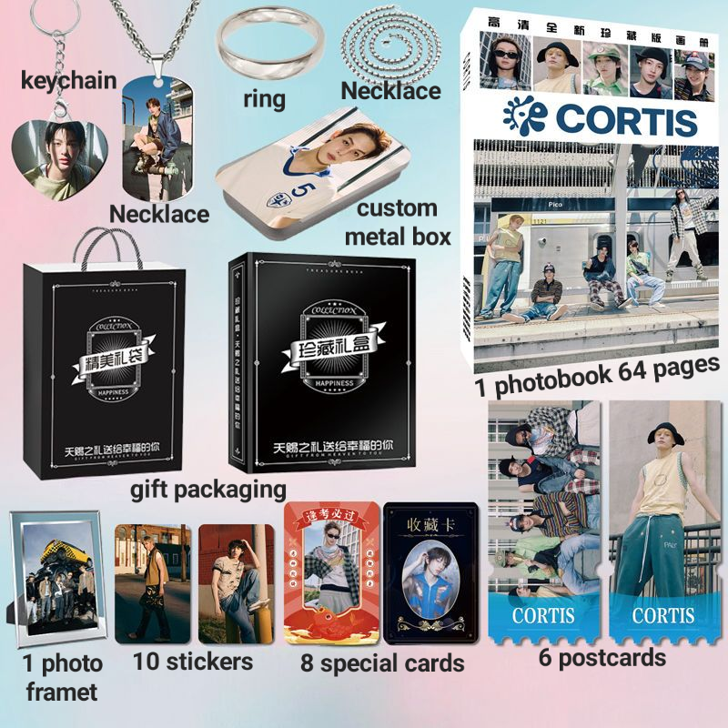 フォトブック CORTIS + フォトカード + アクセサリー + フレーム + アイテム！✨
