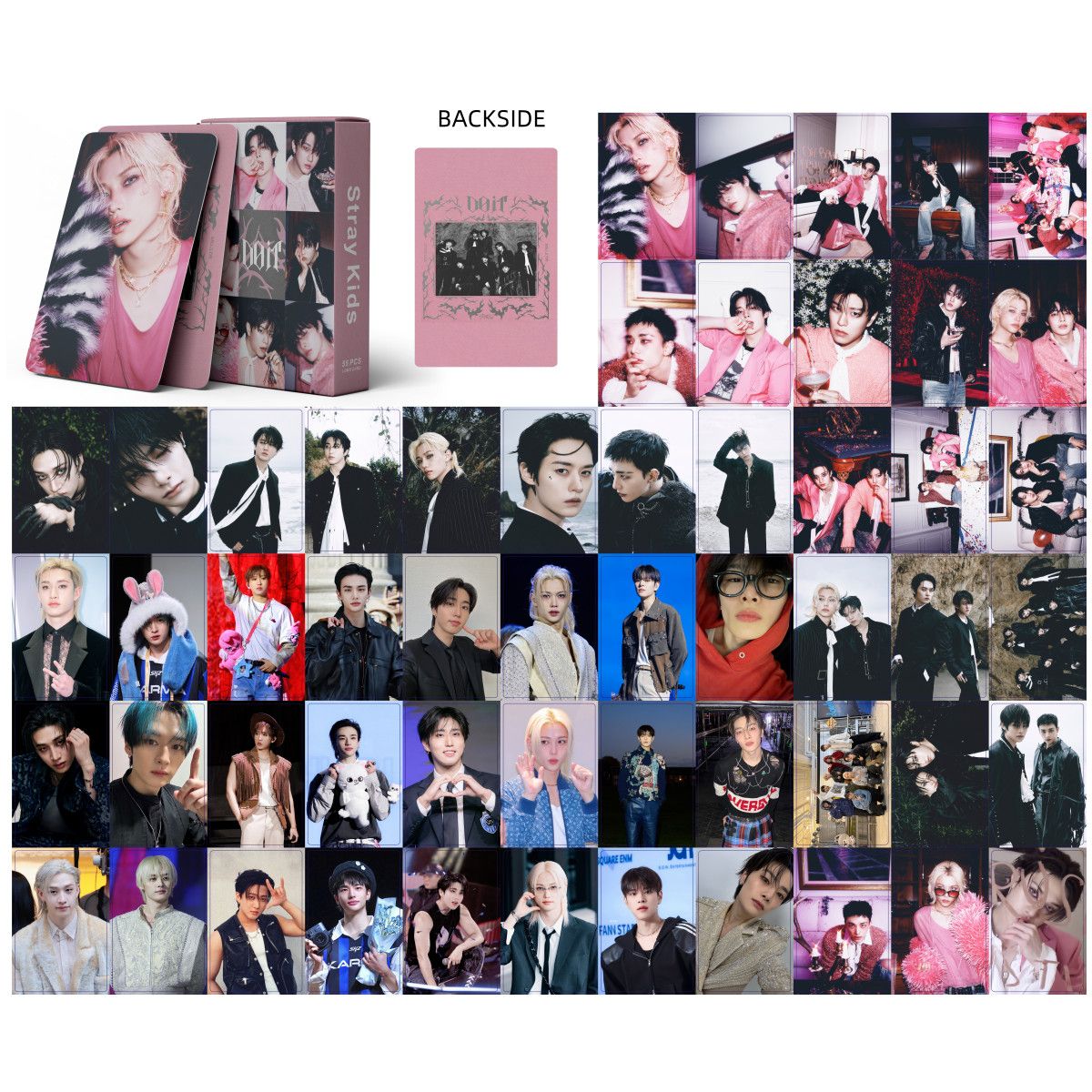 STRAY KIDS PHOTOCARDS DO IT, KARMA, ATE, HOP, GIANT, 5 STAR, MANIAC, MAXIDENT + VARIOUS OPTIONS!✨ (55 PCS)