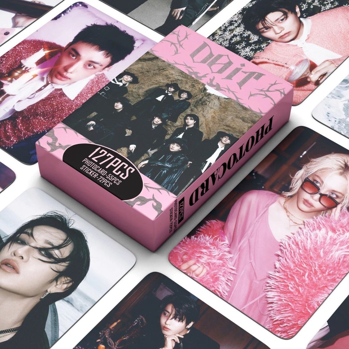 STRAY KIDS MERCH PHOTOCARDS 127 PCS DO IT (カード55枚＋ステッカー72枚)