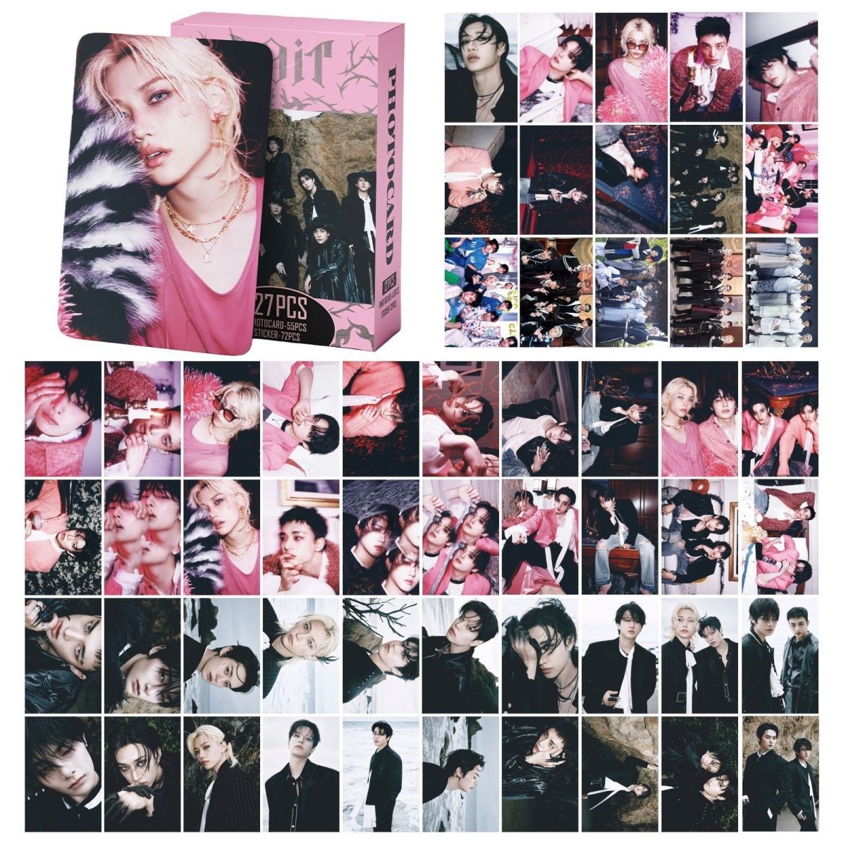 STRAY KIDS MERCH PHOTOCARDS 127 PCS DO IT (カード55枚＋ステッカー72枚)