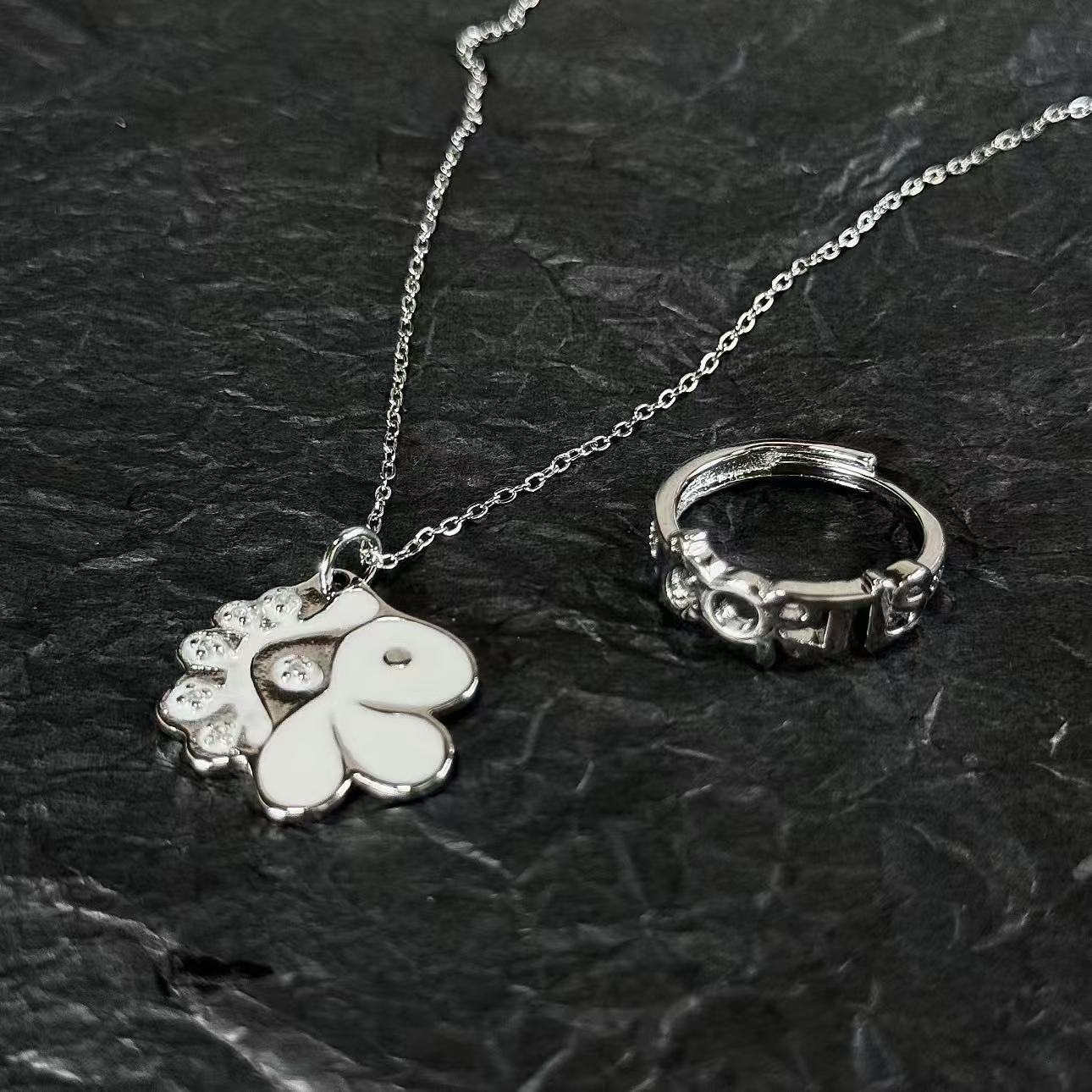 コルティス ネックレス + コルティス リング セット