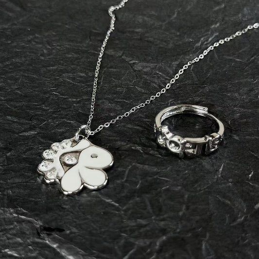 コルティス ネックレス + コルティス リング セット