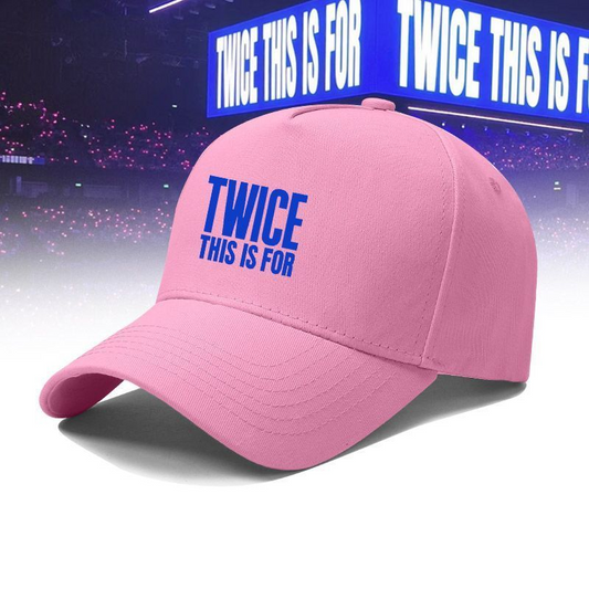 TWICE THIS IS FOR ツアーキャップ