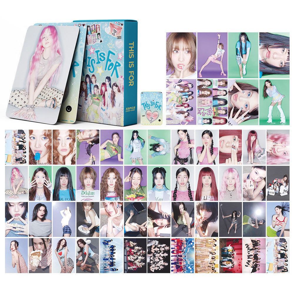PHOTOCARDS TWICE THIS IS FOR 55 PCS