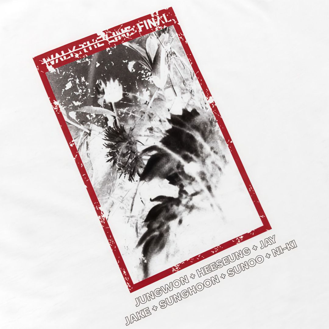 ENHYPEN Tシャツ WALK THE LINE THE FINAL 綿100%