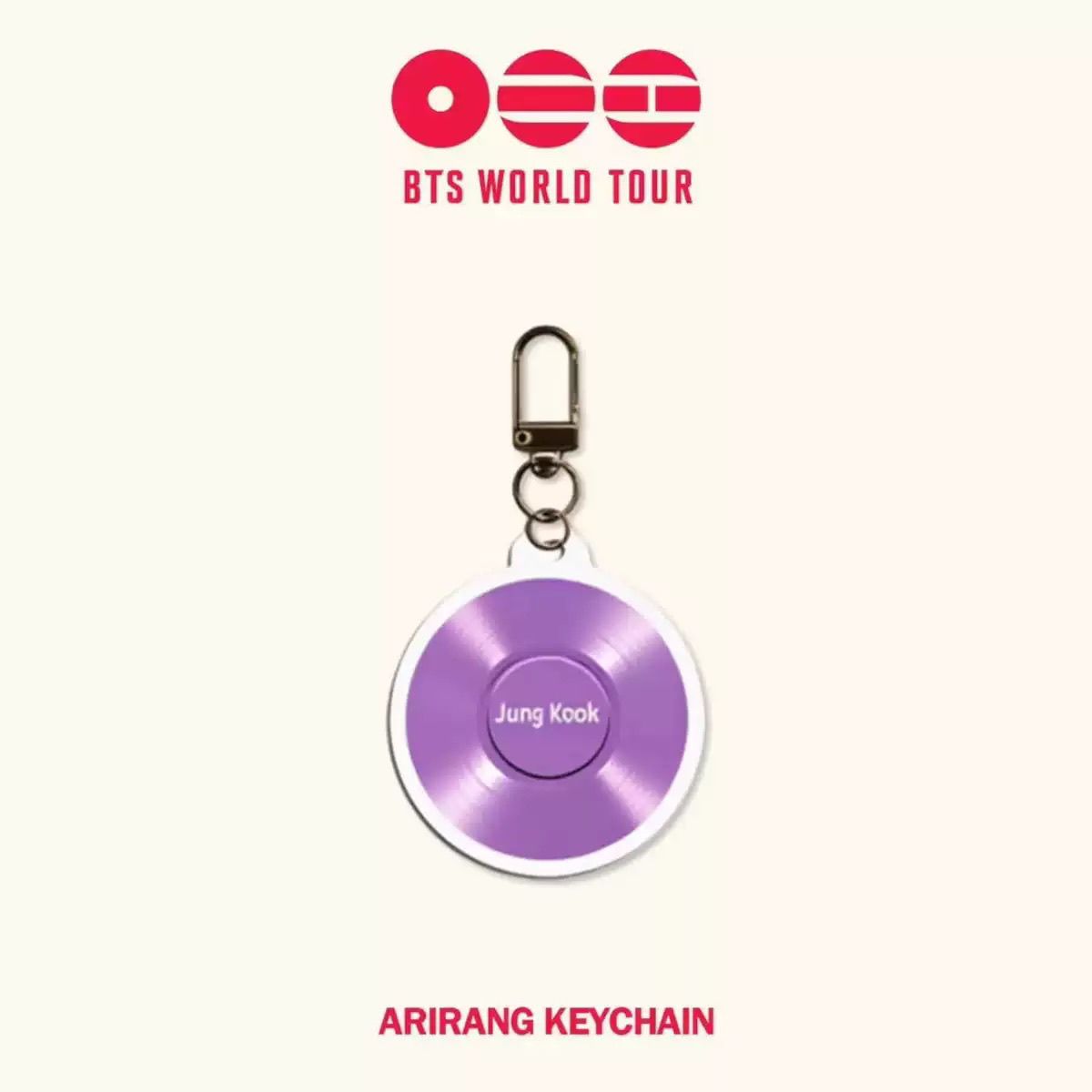 BTSアリランキーホルダー