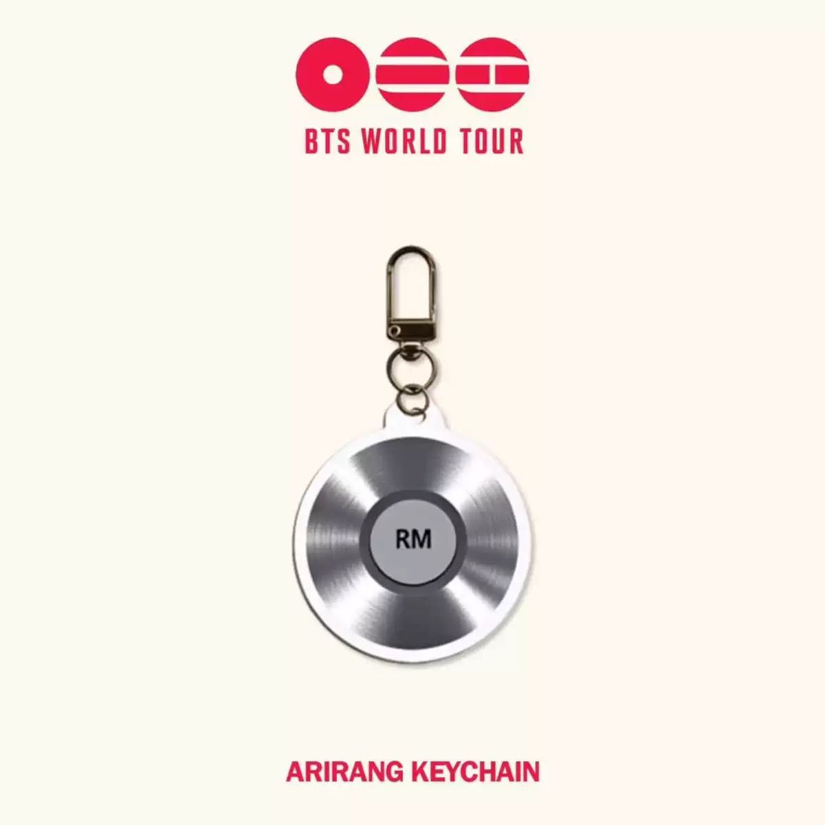 BTSアリランキーホルダー