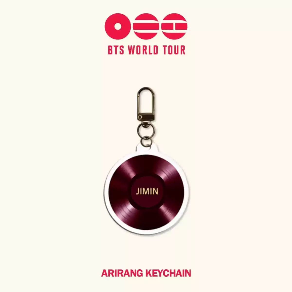 BTSアリランキーホルダー