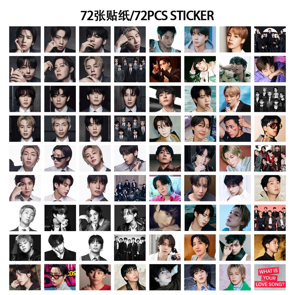 フォトカード BTS ARIRANG 127枚 (カード55枚 + ステッカー72枚)