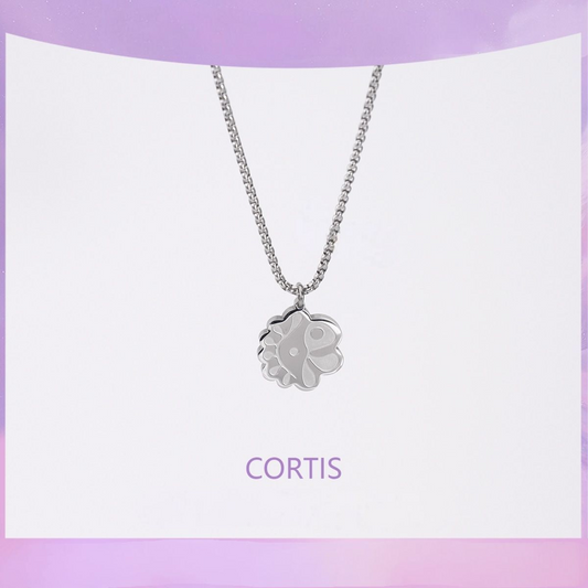 CORTISネックレス チタン鋼 + フォトカード3枚セット