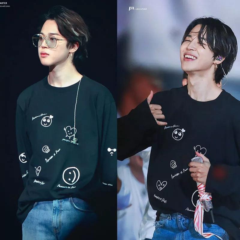 BTS PERMISSION TO DANCE ロングスリーブTシャツ 100%コットン