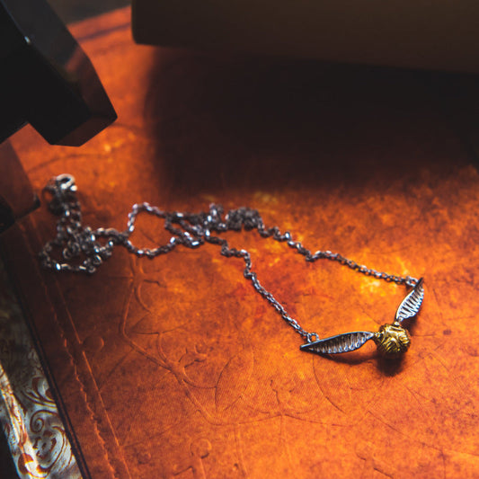 ハリー・ポッター ゴールデンスニッチネックレス 925シルバー