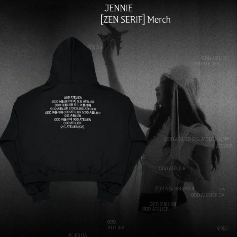 JENNIE (BLACKPINK) ZEN セリフロゴフーディー