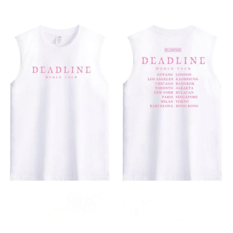 BLACKPINK DEADLINE Tシャツ 綿100%