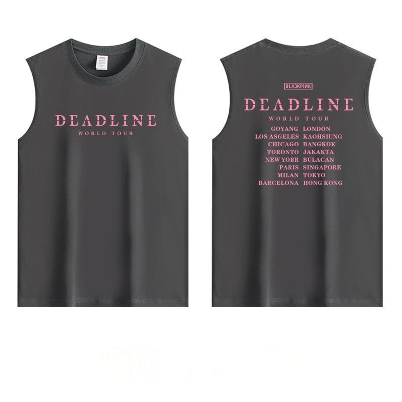 BLACKPINK DEADLINE Tシャツ 綿100%