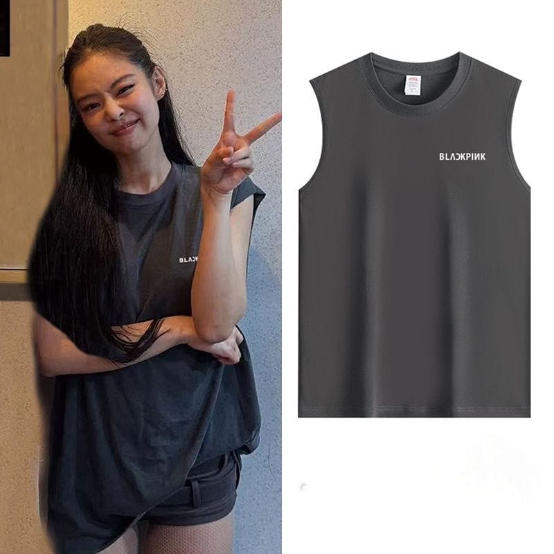 BLACKPINK DEADLINE Tシャツ 綿100%