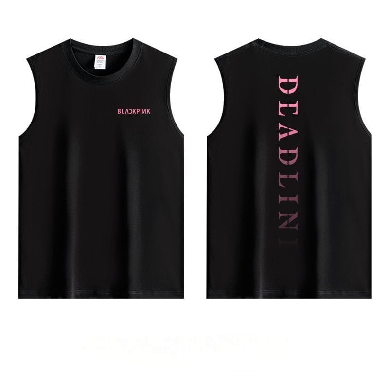 BLACKPINK DEADLINE Tシャツ 綿100%