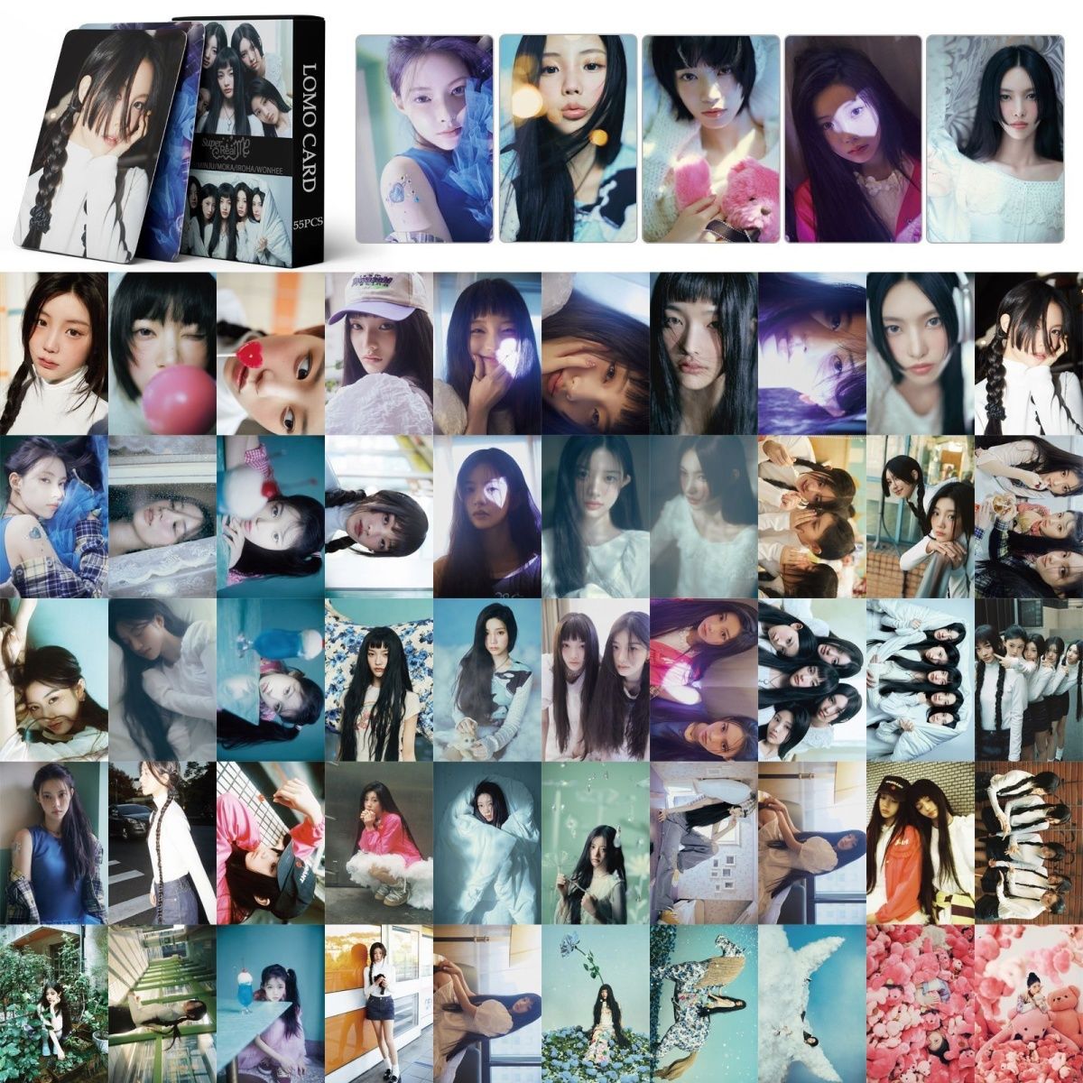 ILLIT スーパーリアルミー フォトカード 55枚