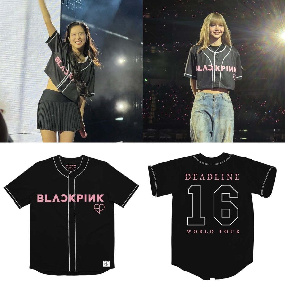 BLACKPINK DEADLINE Tシャツ 綿100%