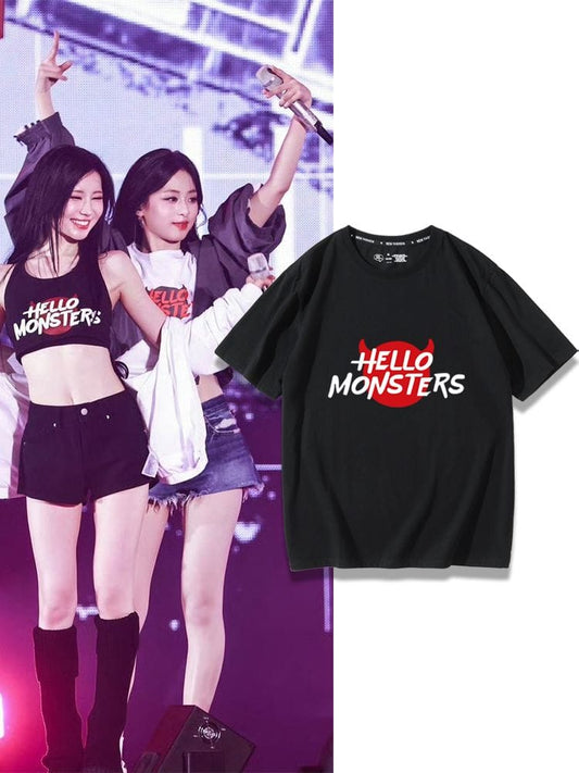 ベビーモンスター ハローモンスター Tシャツ 綿100%