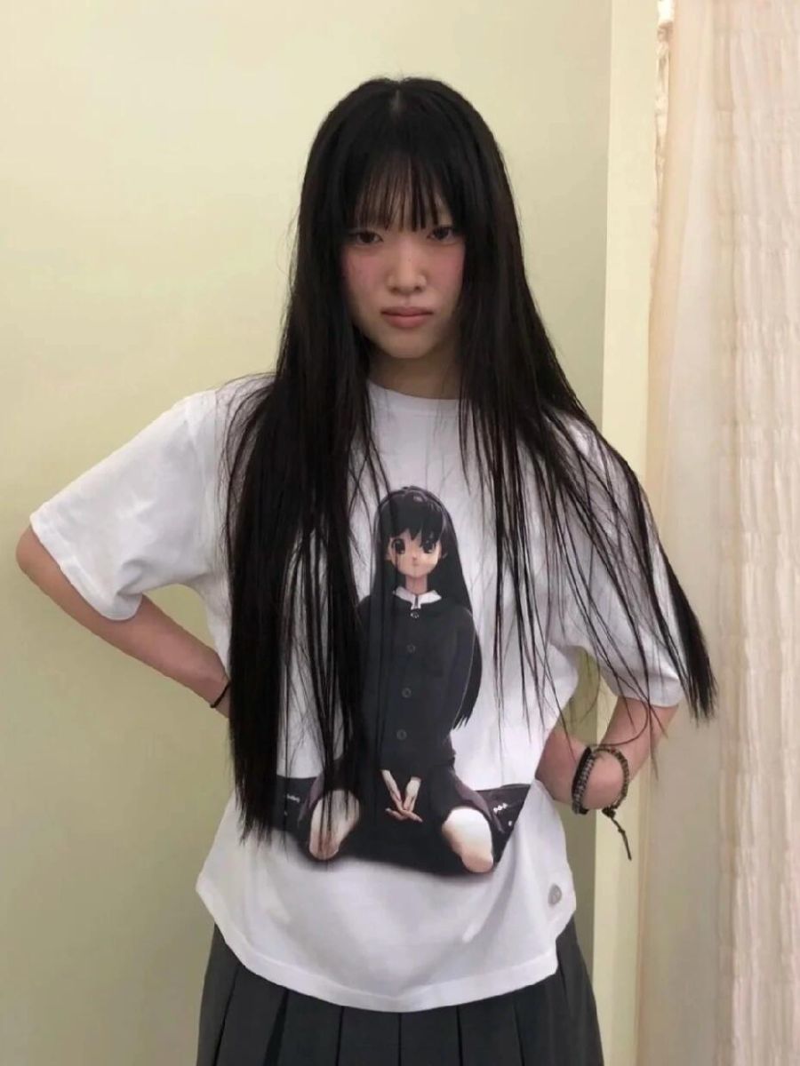 NEWJEANS Tシャツ 綿100%