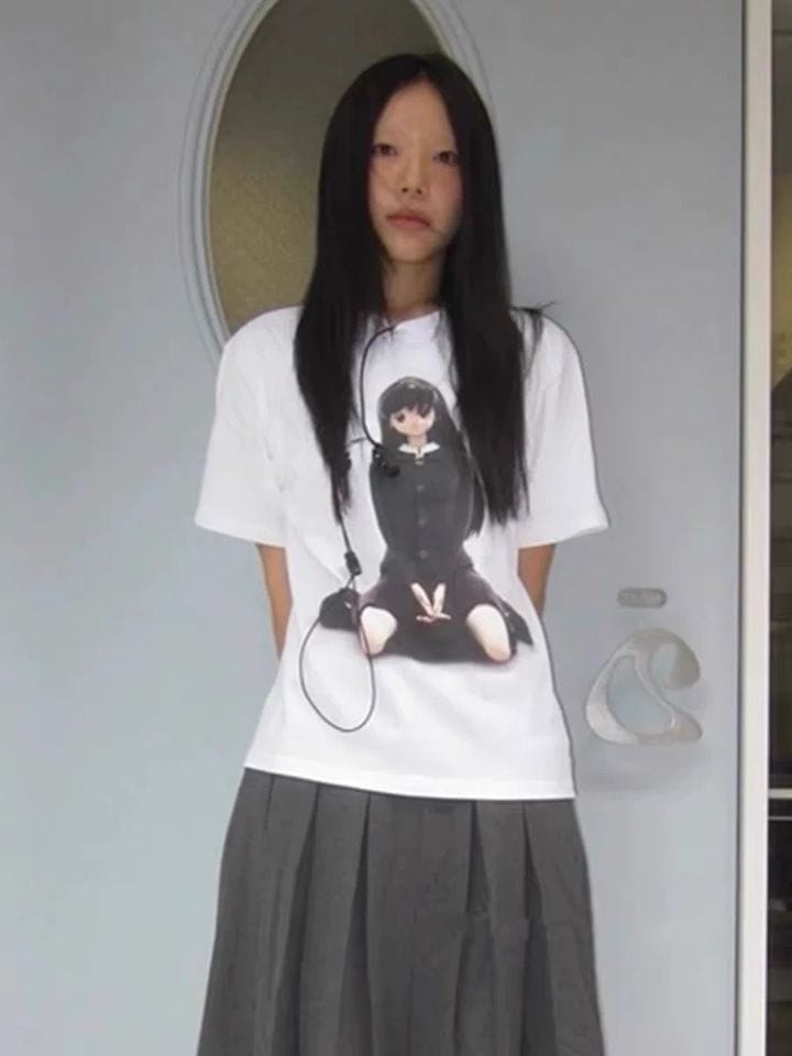 NEWJEANS Tシャツ 綿100%