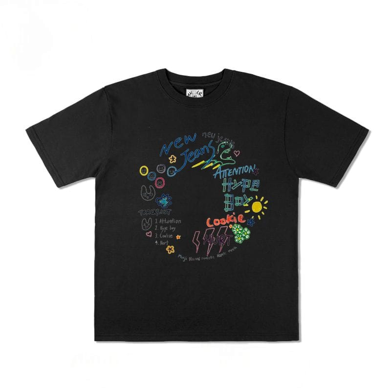 NEWJEANS Tシャツ 綿100%