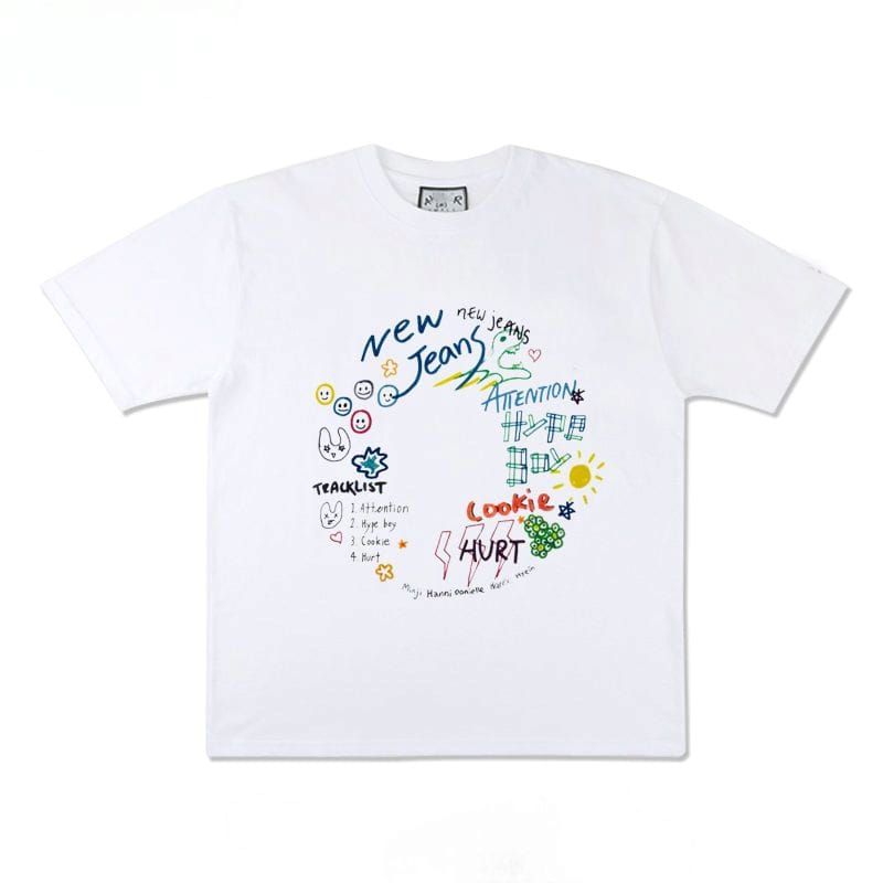 NEWJEANS Tシャツ 綿100%