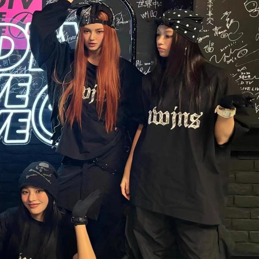 NEWJEANS Tシャツ 綿100%