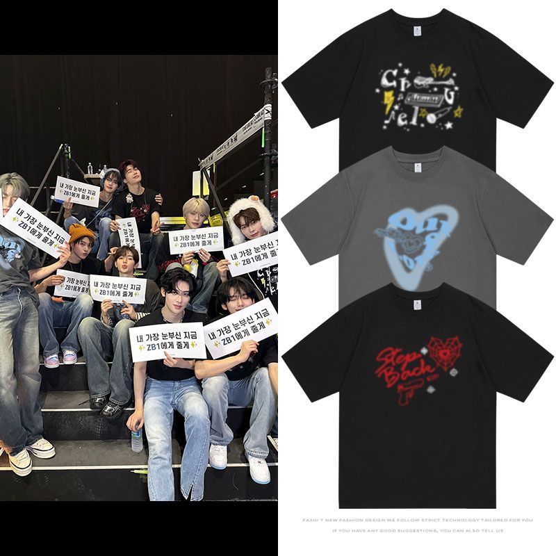 ZB1 ゼロベースワン Tシャツ 100%コットン