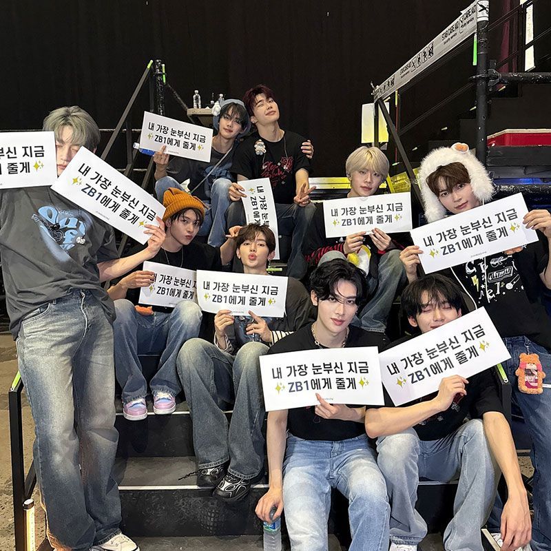 ZB1 ゼロベースワン Tシャツ 100%コットン