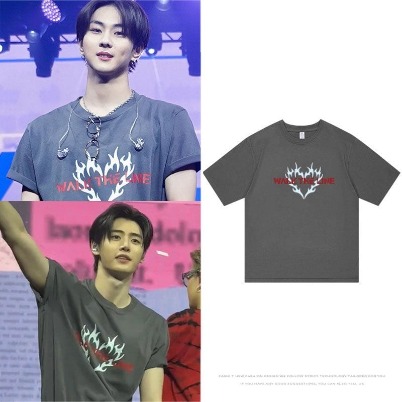 ENHYPEN Tシャツ 2025 WALK THE LINE 100%コットン