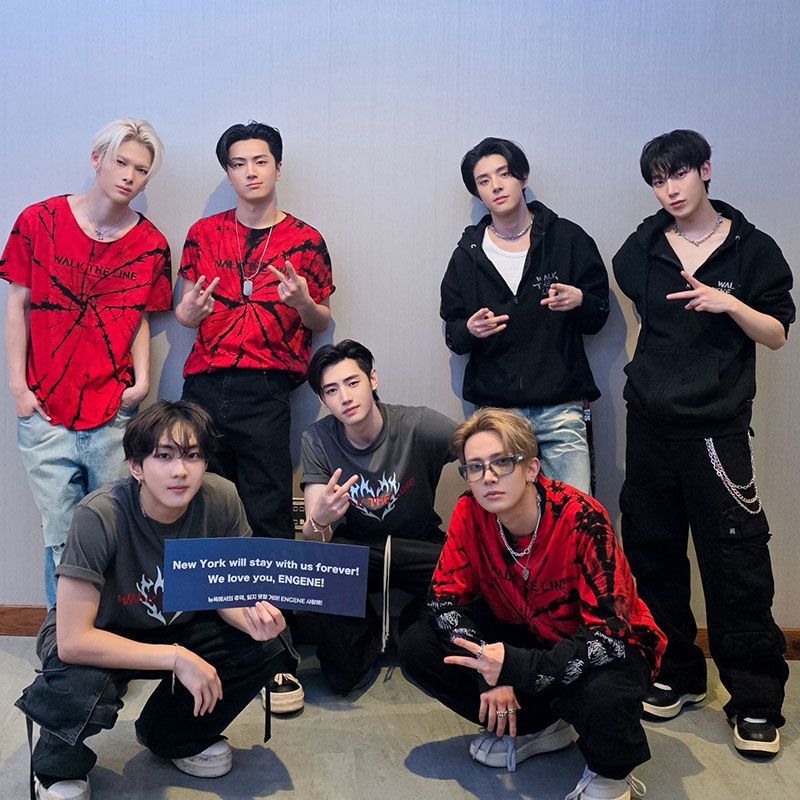 ENHYPEN フーディー ウォーク・ザ・ライン 2025
