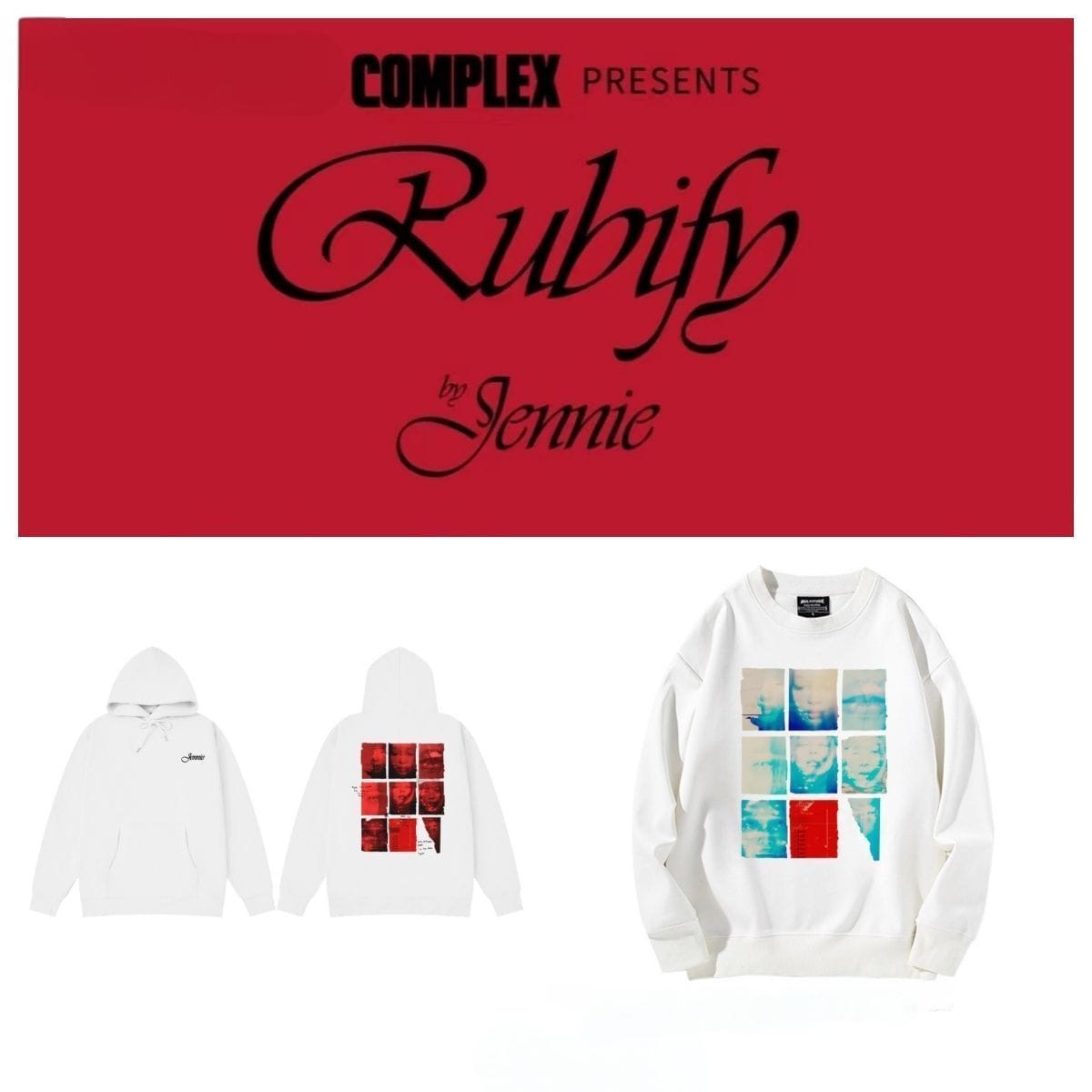 ジェニー（BLACKPINK）RUBIFY BY JENNIE フーディー