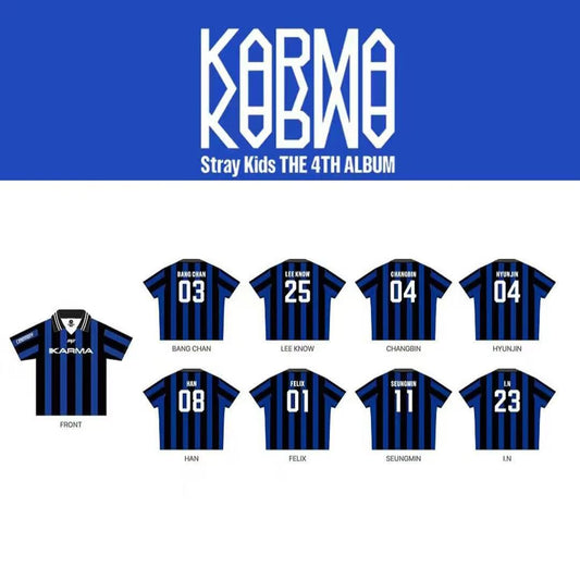 STRAY KIDS KARMA ユニフォーム Tシャツ