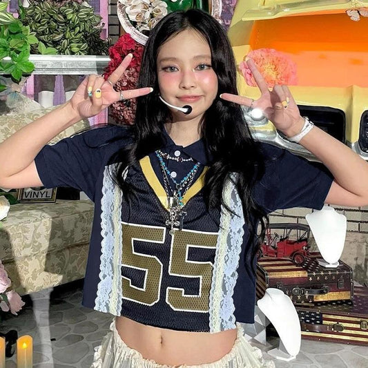 JENNIE (BLACKPINK) Tシャツ ポリエステル100%