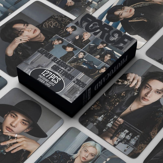 Stray Kids MERCH フォトカード 127枚 SEASON'S GREETINGS 2026 (フォトカード55枚＋ステッカー72枚)
