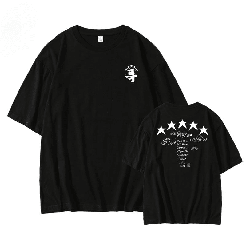 Stray Kids 5-STAR 綿100% Tシャツ