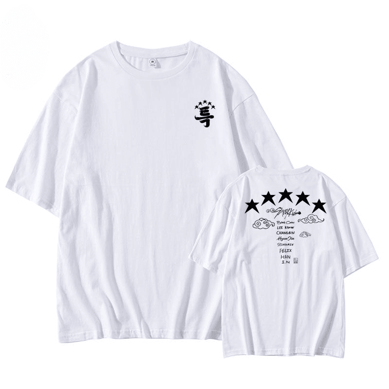 Stray Kids 5-STAR 綿100% Tシャツ