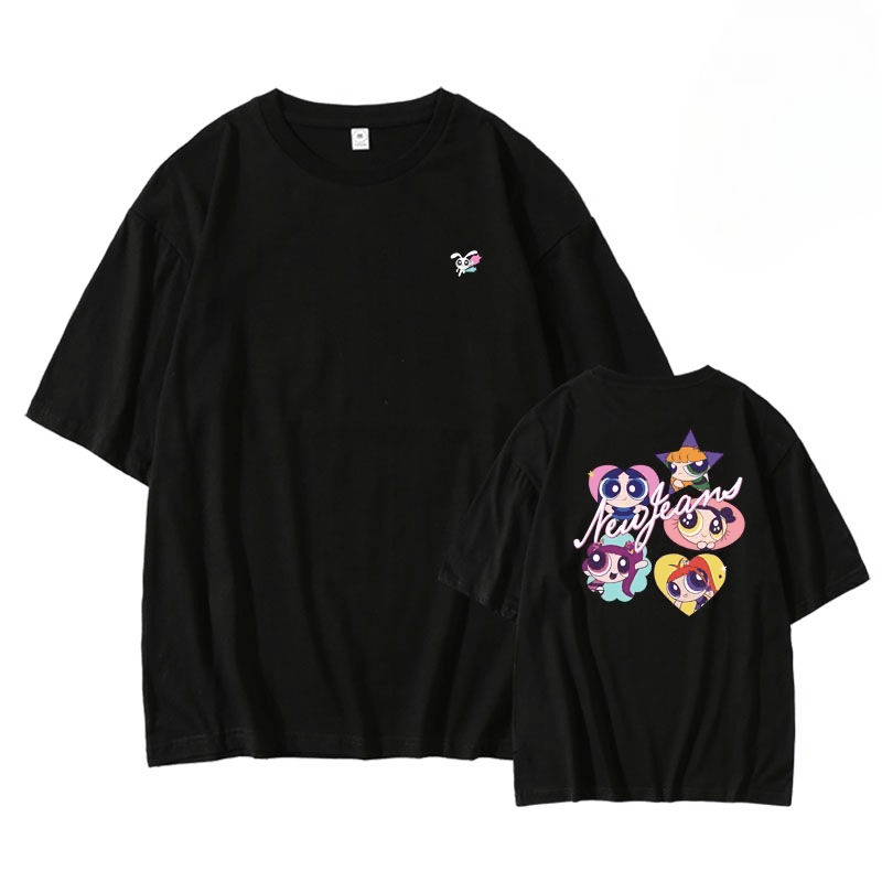 NEWJEANS GET UP Tシャツ 100%コットン (カラーバリエーション)
