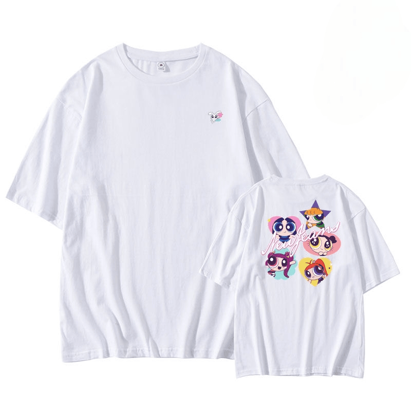 NEWJEANS GET UP Tシャツ 100%コットン (カラーバリエーション)