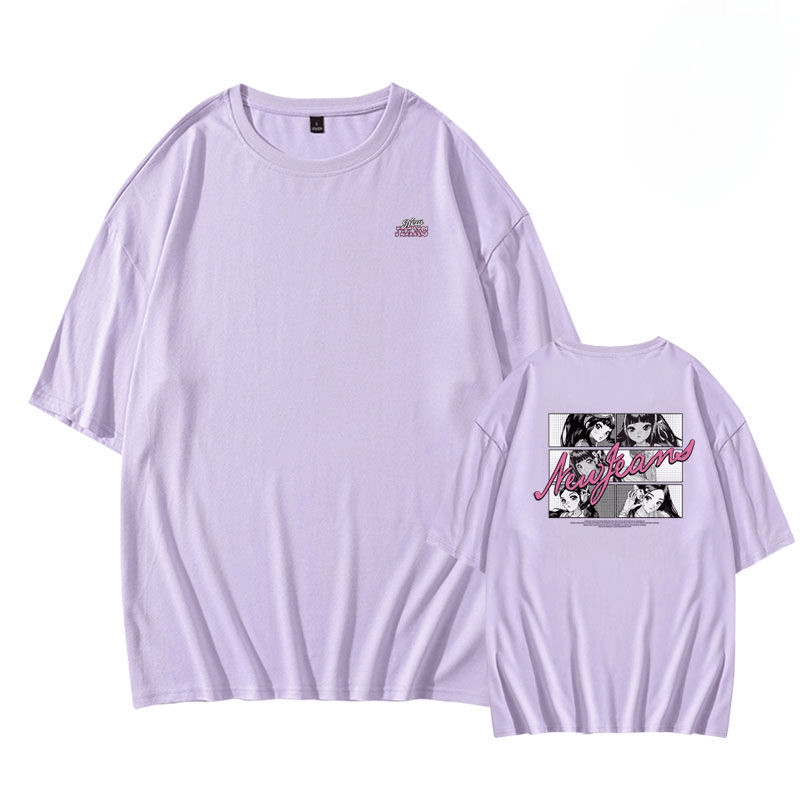 NEWJEANS GET UP Tシャツ 100%コットン (カラーバリエーション)