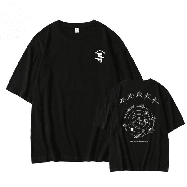 Stray Kids 5-STAR 綿100% Tシャツ