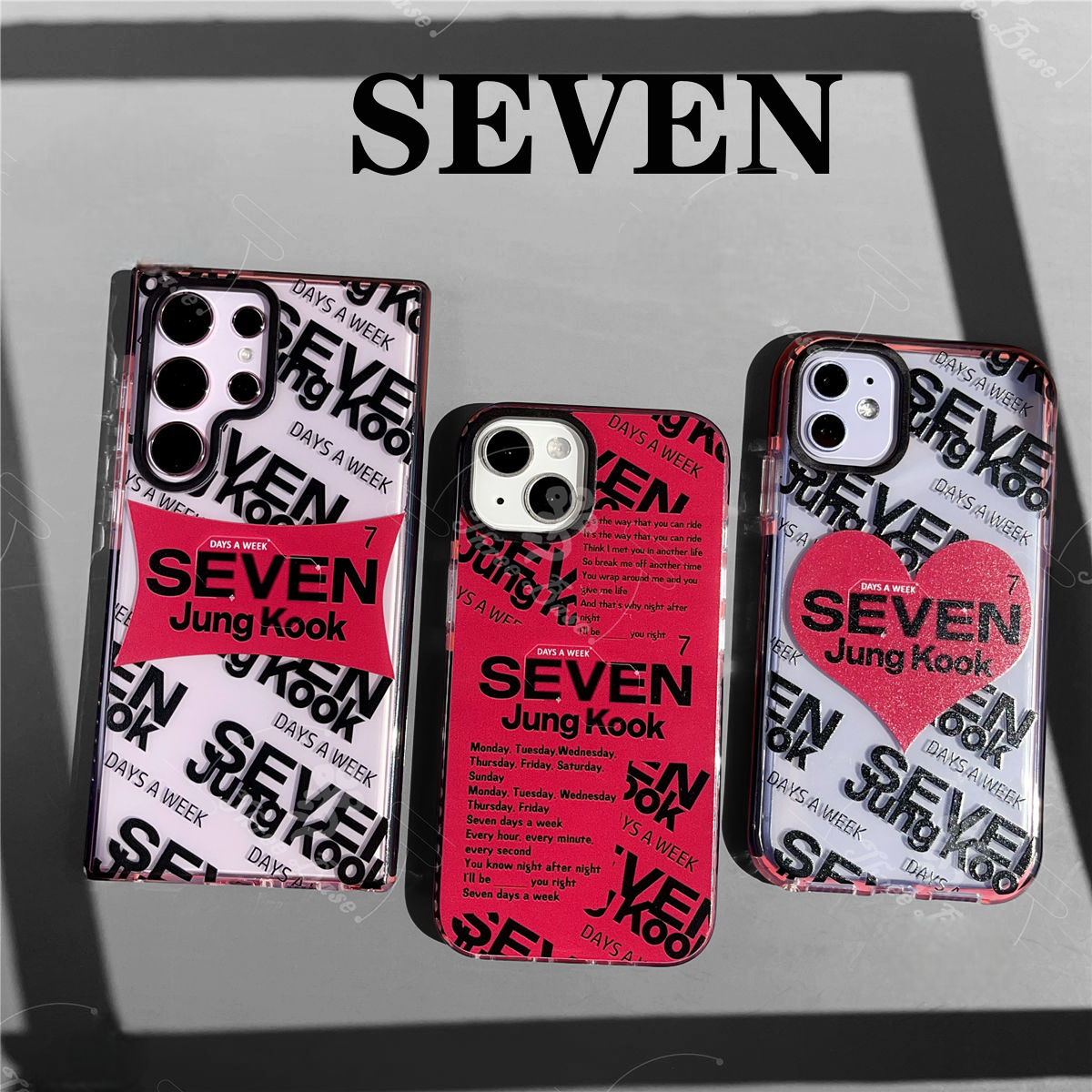 JUNGKOOK SEVEN 携帯ケース - iPhone各種モデル対応！