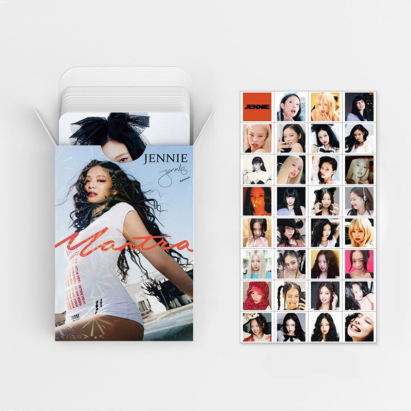 フォトカード ジェニー・マントラ + ステッカー (92枚)